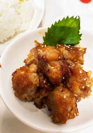 簡単！時短！小間切れの肉団子-レシピのメイン写真