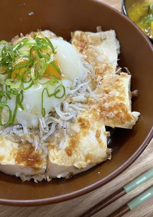 パパでも作れる豆腐しらす丼-レシピのメイン写真