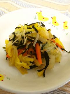 白菜の海苔和え-レシピのメイン写真