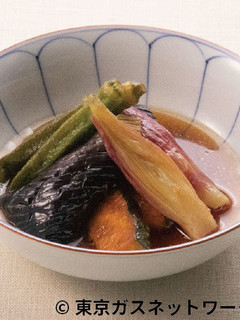 揚げ野菜のさっぱり⼟佐酢漬け-レシピのメイン写真