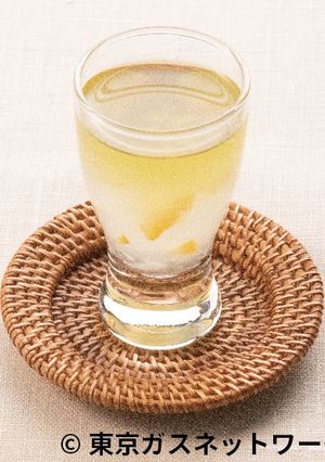 お⼝直しの抹茶柚⼦ジュレ-レシピのメイン写真