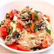 さばとトマトのイタリアンそうめん