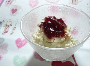 とうふとヨーグルトのヘルシーデザート♡-レシピのメイン写真