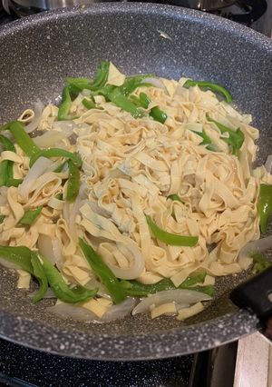 簡単干豆腐の旨塩炒め-レシピのメイン写真