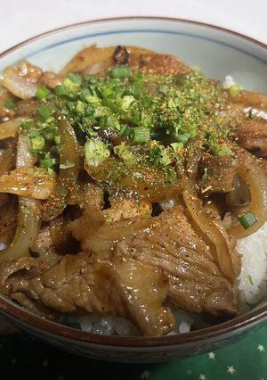 ソース豚丼-レシピのメイン写真