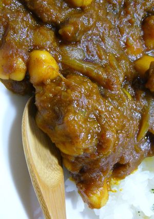 お豆がおいしい❤牛すじと豆のトマトカレー-レシピのメイン写真