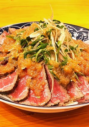 タレがヤバい　牛たたき-レシピのメイン写真
