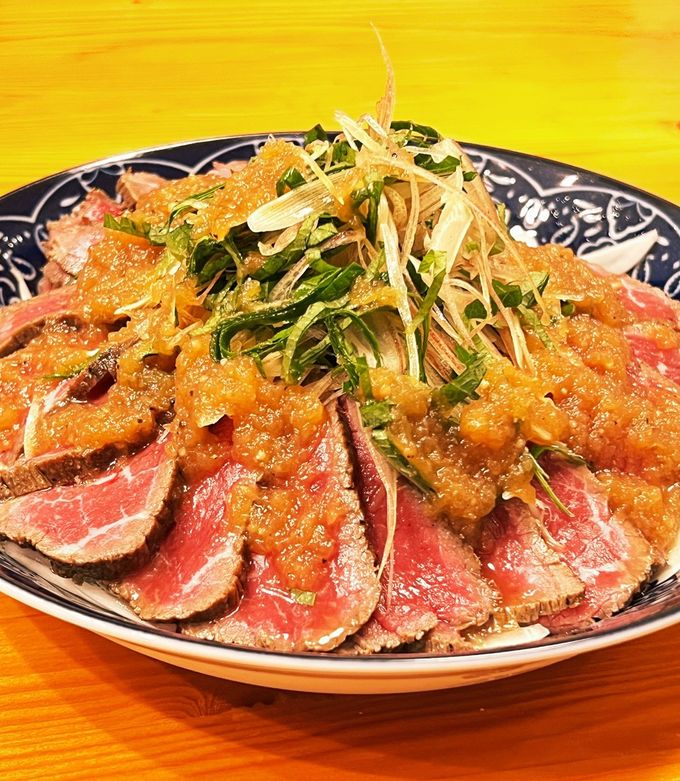 タレがヤバい　牛たたき-レシピのメイン写真