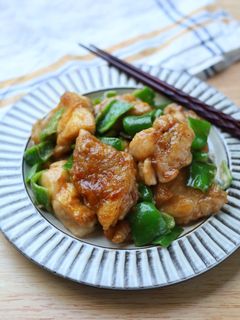 やみつき!鶏とピーマンのオイマヨ炒め-レシピのメイン写真