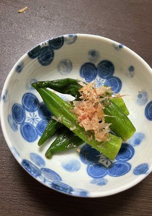 オクラ漬け♡麺つゆ♡冷凍オクラ♡簡単-レシピのメイン写真