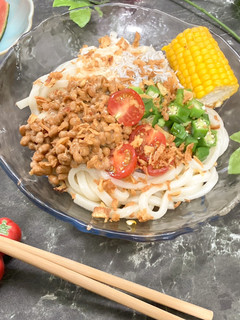 冷やしネバネバ混ぜうどん-レシピのメイン写真