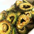 苦味少なめゴーヤのゴマドレッシング炒め