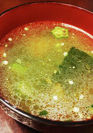 おくらの簡単スープ-レシピのメイン写真
