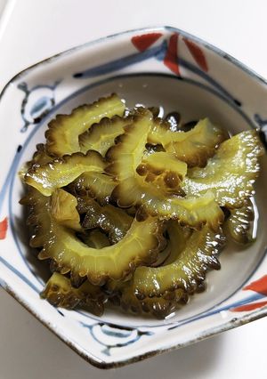 ゴーヤのらっきょう酢漬-レシピのメイン写真