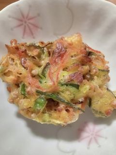 かたいオクラはかきあげで!-レシピのメイン写真