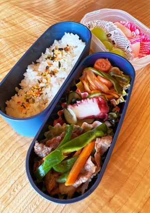 2023.8/9 小学生男子学童お弁当-レシピのメイン写真