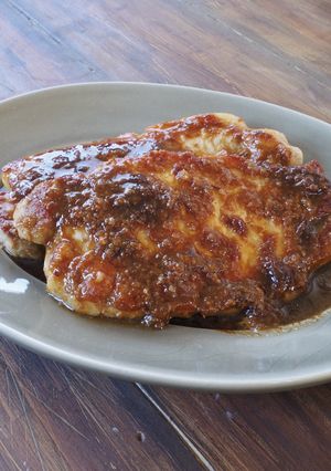 《主菜》豚肉のにんにく味噌焼き-レシピのメイン写真