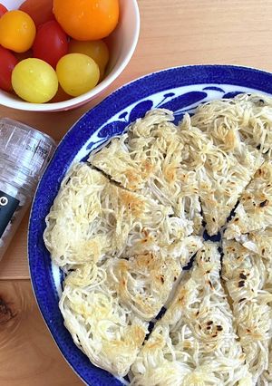 余った素麺のリメイク！カリもち素麺-レシピのメイン写真