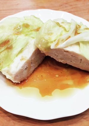 親父特製キャベツと鶏ひき肉のはさみチーズ-レシピのメイン写真