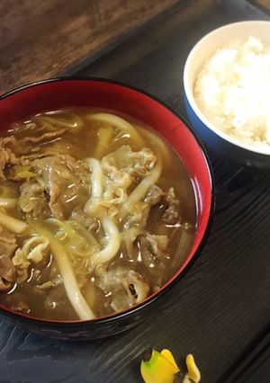 5分♡一瞬で出来ちゃうカレーうどん♡-レシピのメイン写真