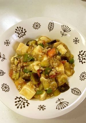 野菜たっぷり夏マーボー-レシピのメイン写真