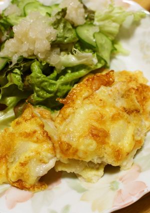柔らか～♡鶏むね肉のレモンマヨチーズ焼き-レシピのメイン写真