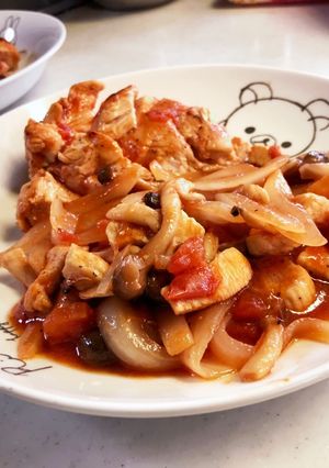 トマト缶de鳥むね肉のトマト煮-レシピのメイン写真