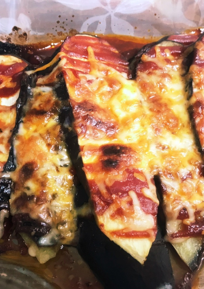 焼くだけ ナスとトマトチーズ-レシピのメイン写真