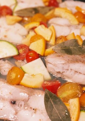 カレイのアクアパッツァ-レシピのメイン写真