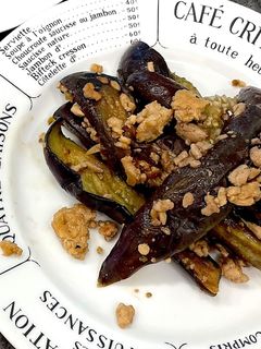なすと肉、にんにく醤油炒め-レシピのメイン写真