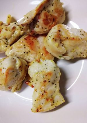 鶏胸肉のバジル焼き-レシピのメイン写真