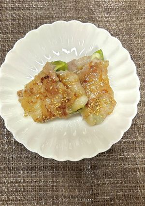 ピーマン豚バラ巻焼き^^-レシピのメイン写真