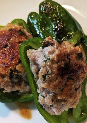 ピーマンの豚バラ肉詰め-レシピのメイン写真