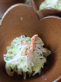 カニかまとキャベツの白味噌マヨネーズ和え-レシピのメイン写真