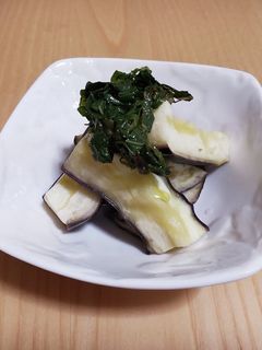 ナスの酒蒸し-レシピのメイン写真