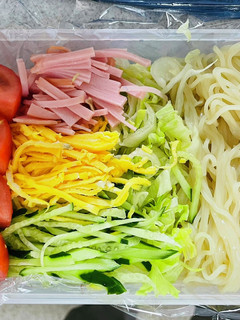 夏の冷やし中華弁当-レシピのメイン写真
