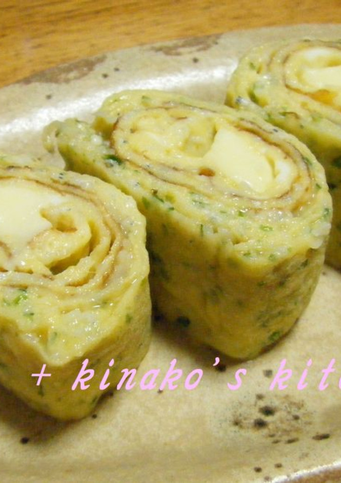 シラスとチーズの卵焼き-レシピのメイン写真