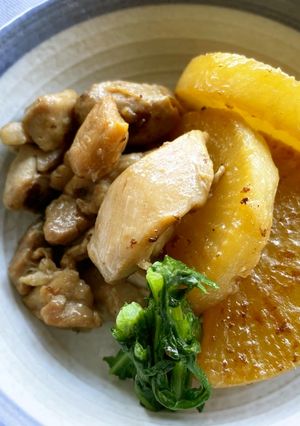 「減らソルト」鶏肉と大根の照り煮-レシピのメイン写真
