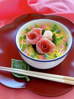 ひな祭り・おもてなしに★生ハムちらし寿司-レシピのメイン写真