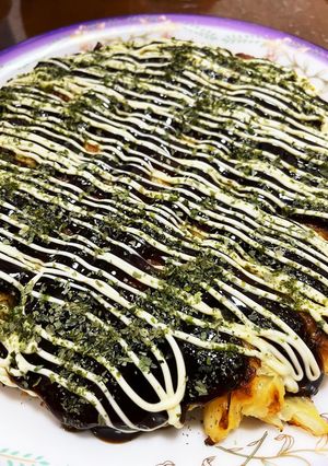 肉なしでも美味しいふわっふわなお好み焼き-レシピのメイン写真