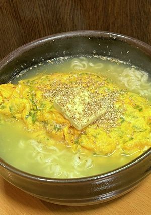 オムレツ塩ラーメン-レシピのメイン写真
