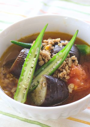 子ども喜ぶ！夏野菜のカレースープ-レシピのメイン写真