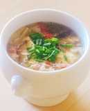 豆腐の酸辣湯★酸っぱ辛いスープ★朝ご飯