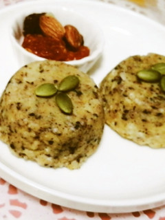 オートミールと豆腐のレンジケーキ-レシピのメイン写真