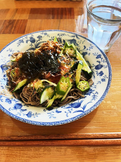 オクラと納豆のネバネバそば-レシピのメイン写真