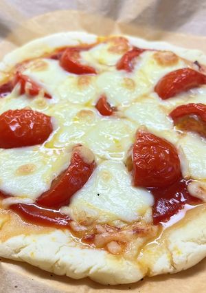 米粉と豆腐のヘルシーピザ-レシピのメイン写真