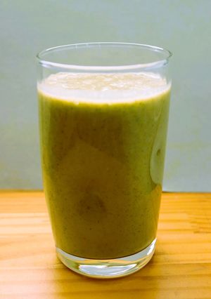 朝♪夏野菜とバナナのヨーグルトジュース-レシピのメイン写真