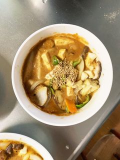 肉無豆腐簡単きな粉ピリ辛煮味野菜炒め-レシピのメイン写真