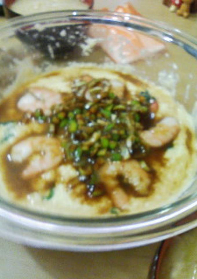 豆腐とエビの中華風茶碗蒸し-レシピのメイン写真