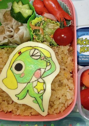 ケロロ軍曹弁当～♪-レシピのメイン写真